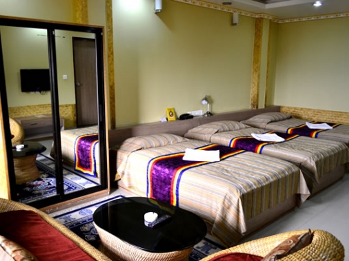 Family room (with 3 beds) AC Room
