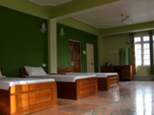 Triple bed deluxe room Non-AC Room