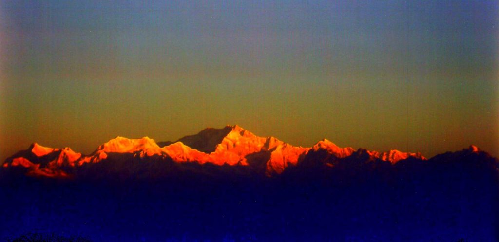 Sunrise on a clear day