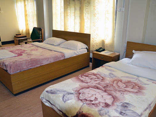 Standard Triple Bedded Room AC Room